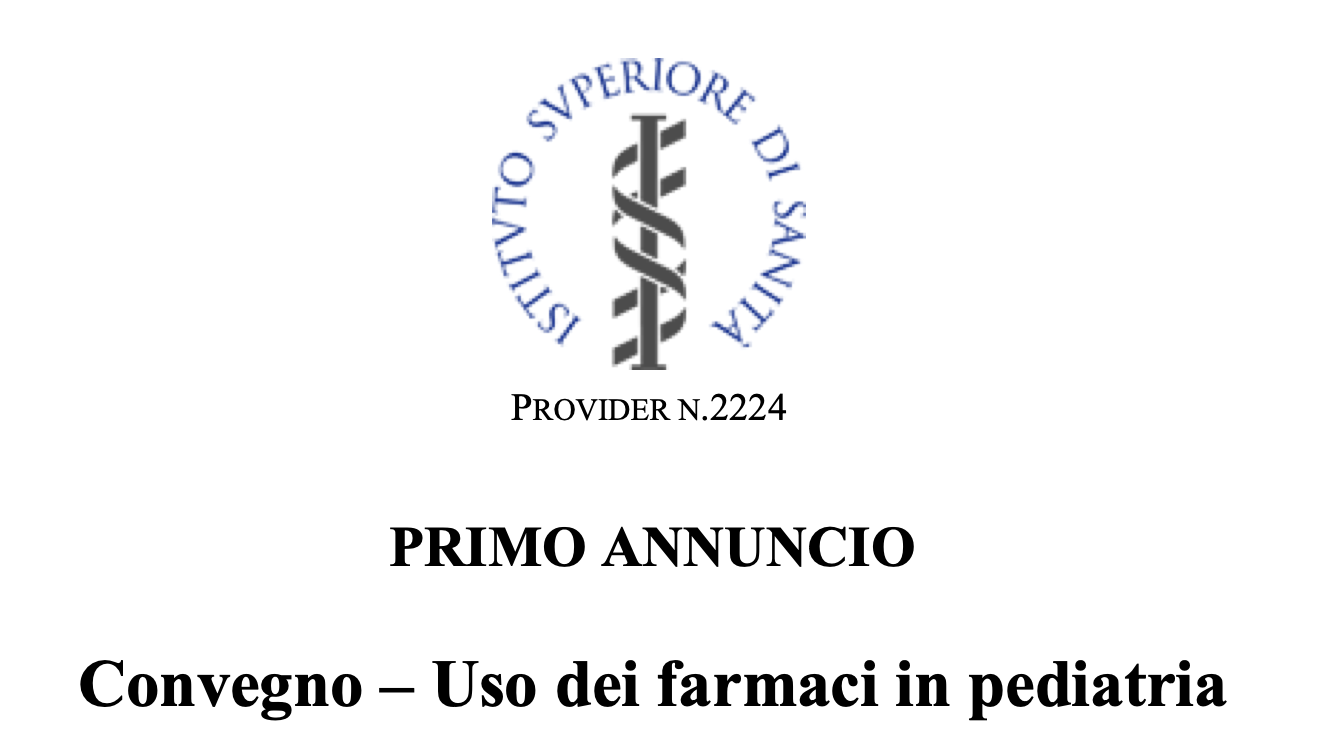 Uso dei Farmaci in pediatria